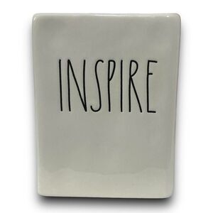 Rae Dunn Artisan Collection by Magenta Ceramic “Inspire” Pen and Pencil Holder
